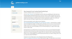 Desktop Screenshot of goldenmobilya.com